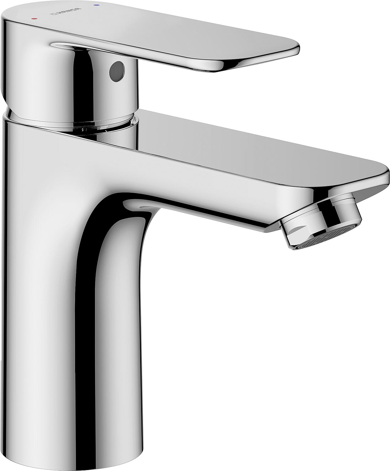 Hansabasic XL basin mixer, 112 mm projection, chrome, without waste fitting