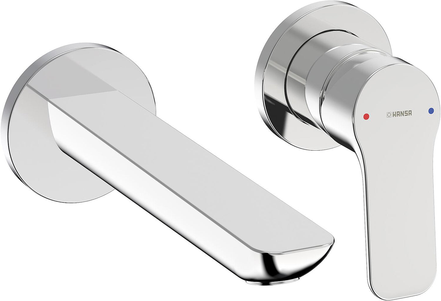 UP pre-assembled set Hansabasic basin mixer, chrome