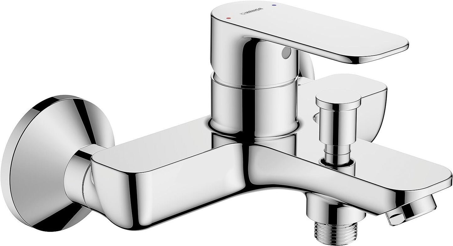 Hansabasic AP bath mixer, 165 mm projection, chrome