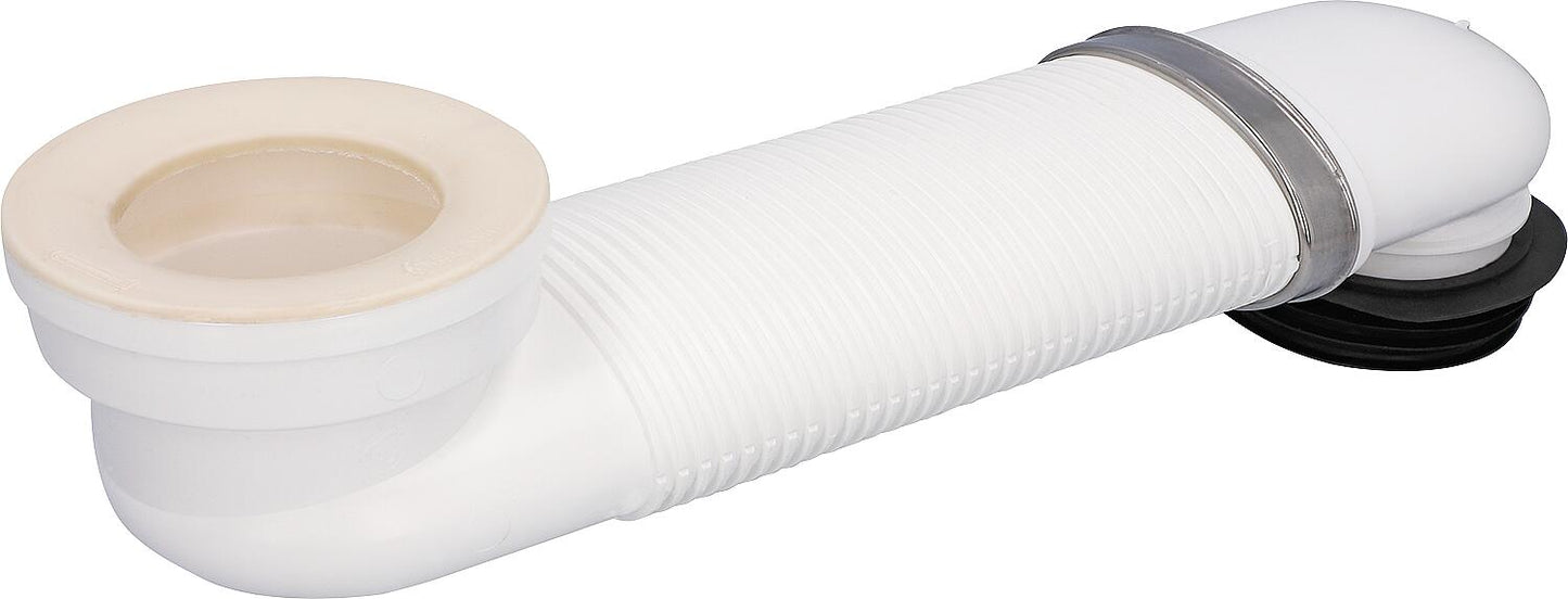 Coude décalé WC en PVC DN 90/110