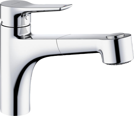 Spültischmischer Kludi-Mix  mit herausziehbare Brause  chrom