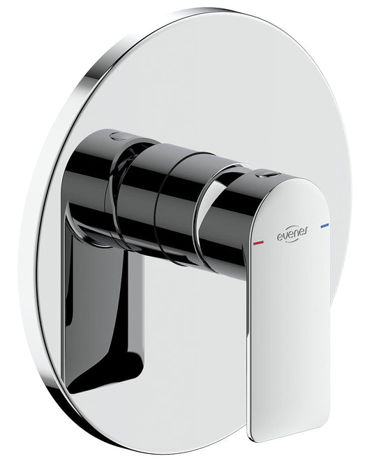 Concealed shower mixer Nomoro rosette Ø 178 mm chrome