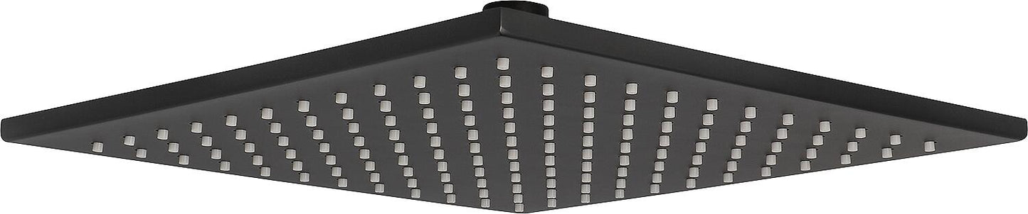 Samba II shower head 250 x 250 cm, stainless steel matt black