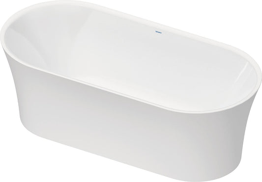 Freestanding bathtub Duravit DuraSenja, 1500x750x585mm, acrylic