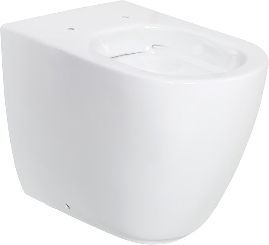 WC sur pied à chasse d'eau profonde AIMERA L x H x P : 355 x 410 x 540 mm, sans bride, en céramique blanche