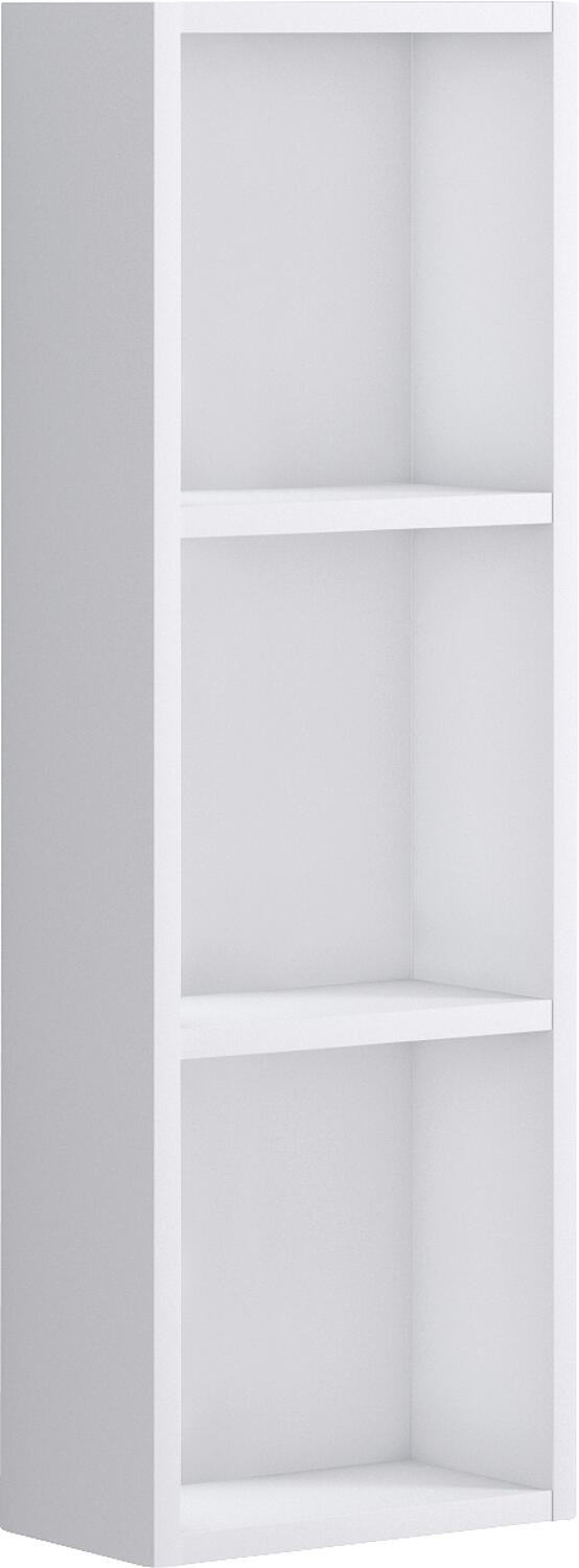 Kasari open tall cabinet, matt white, 300x900x170mm