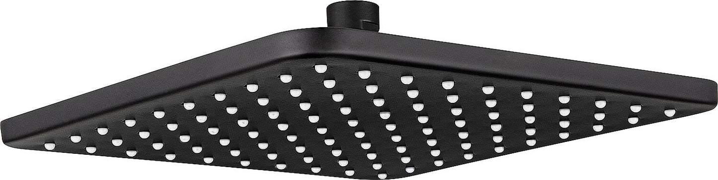 Larissios 280x280 stainless steel matte black shower head