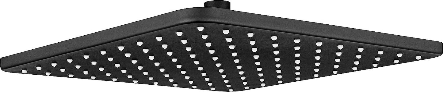Larissios 280x280 stainless steel matte black shower head