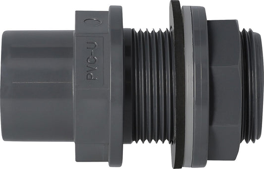 PVC-U tank fitting Ø32/40 x DN32(1 1/4") type A