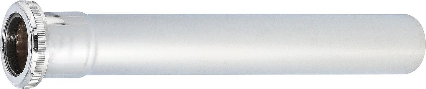 Rallonge de tuyau de chasse d'eau en laiton chromé avec raccord à compression, 28/26 x 250 mm