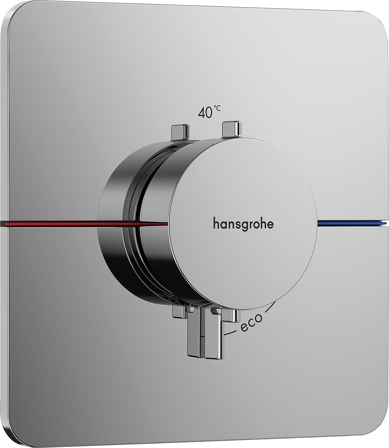 Concealed thermostat Hansgrohe ShowerSelect Comfort S finish set chrome