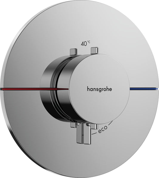 Thermostat encastré Hansgrohe ShowerSelect Comfort S, finition chromée