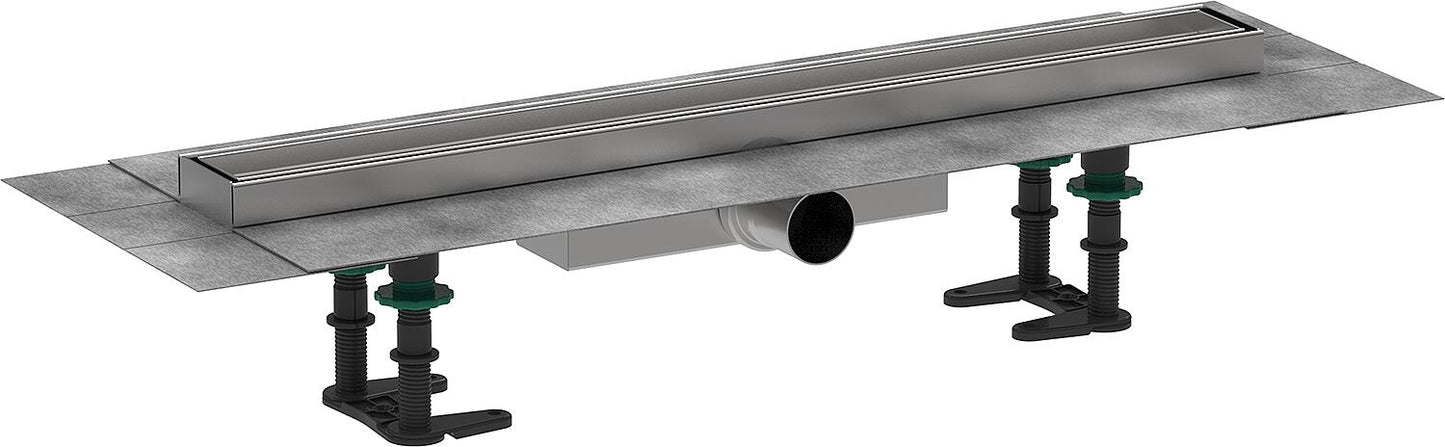 Hansgrohe RainDrain Compact complete set for flat installation, tileable, 1200