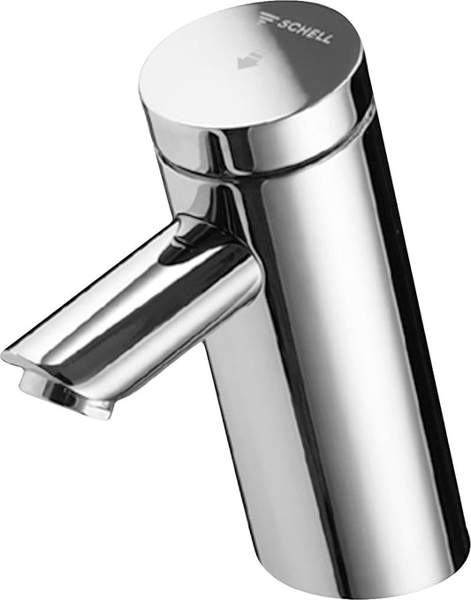 Schell Puris SC HD-M self-closing basin mixer tap with mixing valve