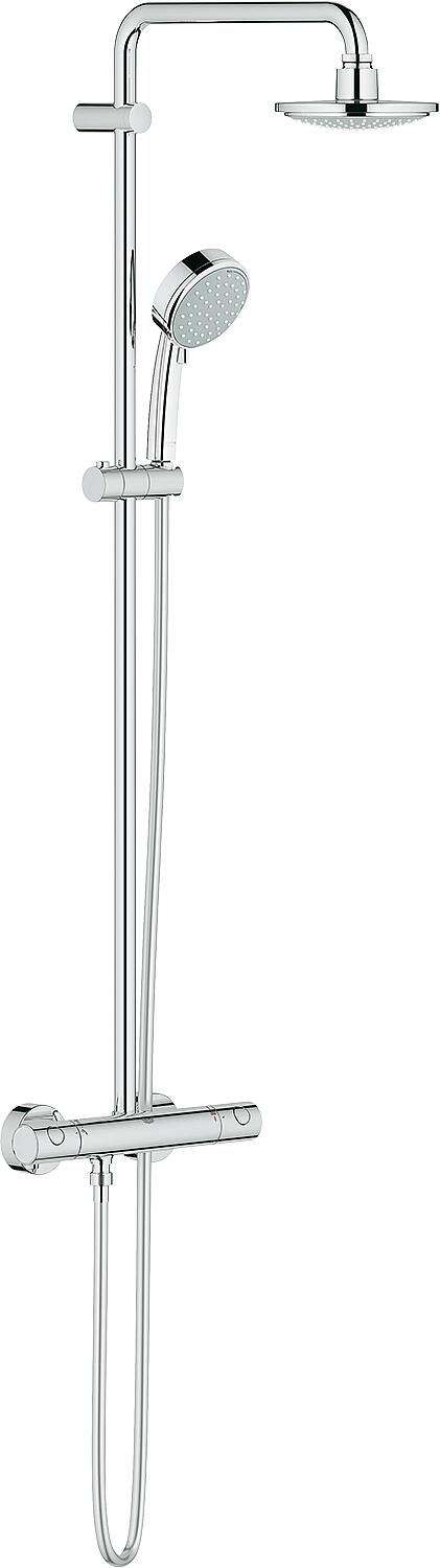 Brause-System Grohe Tempesta Cosmopolitan  160 mit Thermostatbat. chrom