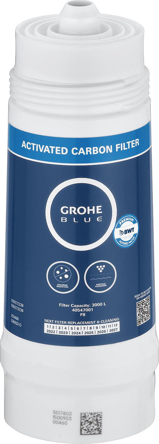 BWT Aktivkohlefilter für Grohe Blue, Kapaizität 3000 Liter