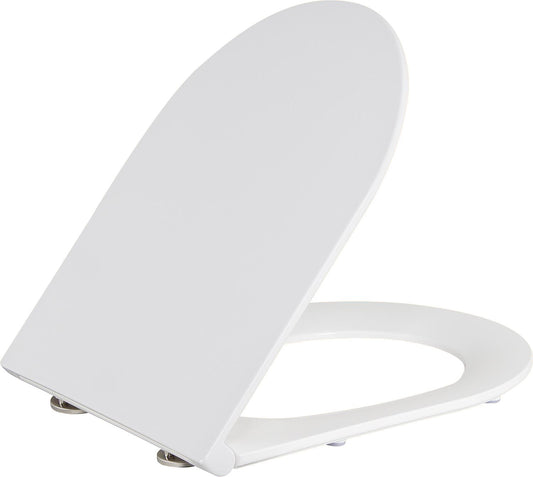 Abattant de toilettes Edoma Sandwich en duroplast, à fermeture amortie, compatible avec les modèles 93 242 14 et 93 242 16.