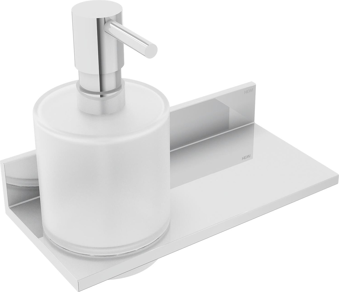 Seifenspender Hewi System 900 Q mit Ablage u. Halter, chrom