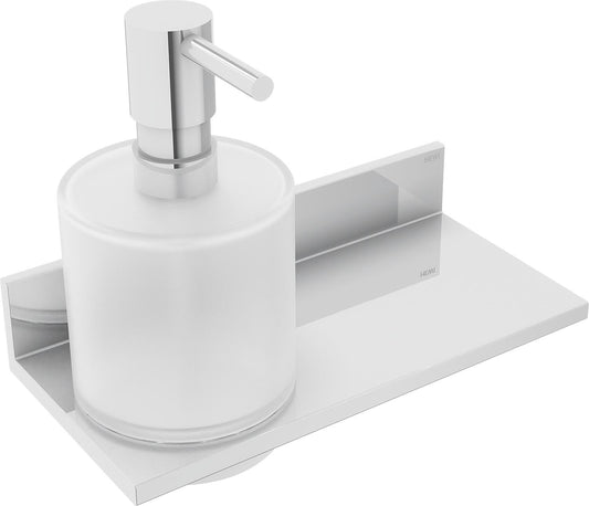 Seifenspender Hewi System 900 Q mit Ablage u. Halter, chrom