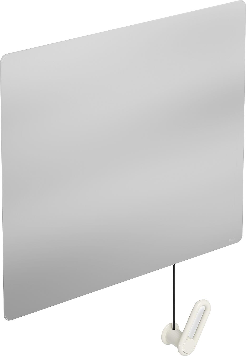 Tilting mirror series 801, 600x540mm, pure white