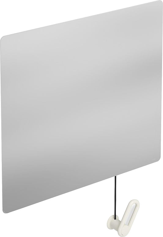 Kippspiegel Serie 801, 600x540mm, reinweiss