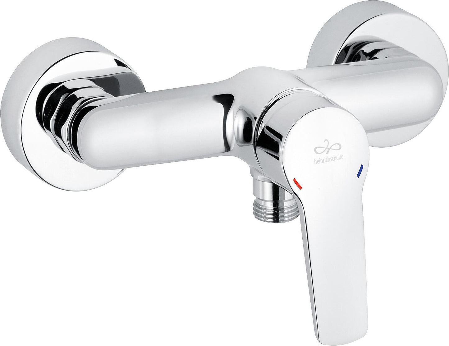 Heinrichschulte Alpha 100 surface-mounted shower mixer, 60 mm projection, chrome