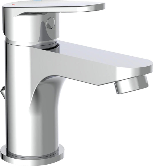 Nevado basin mixer, 125 mm projection, chrome