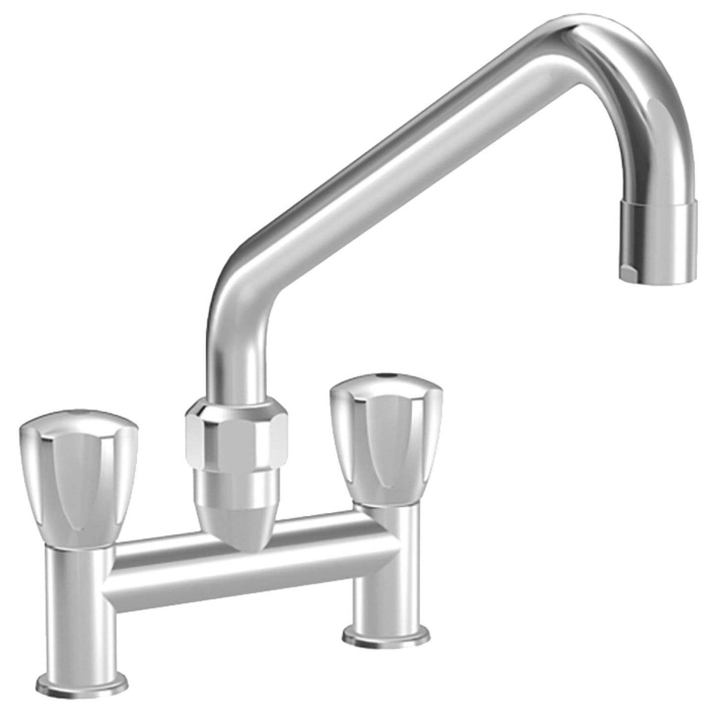 KWC Gastro two-handle kitchen mixer, 300 mm projection