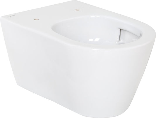 Laufen Kartell wall-hung, deep-flush toilet, rimless, Silent Flush, white, WxHxD: 370x285x545mm