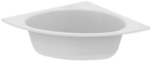 Corner bathtub Ideal Standard i.life WxHxD: 1400x450x1400mm, capacity: 275 l, white acrylic