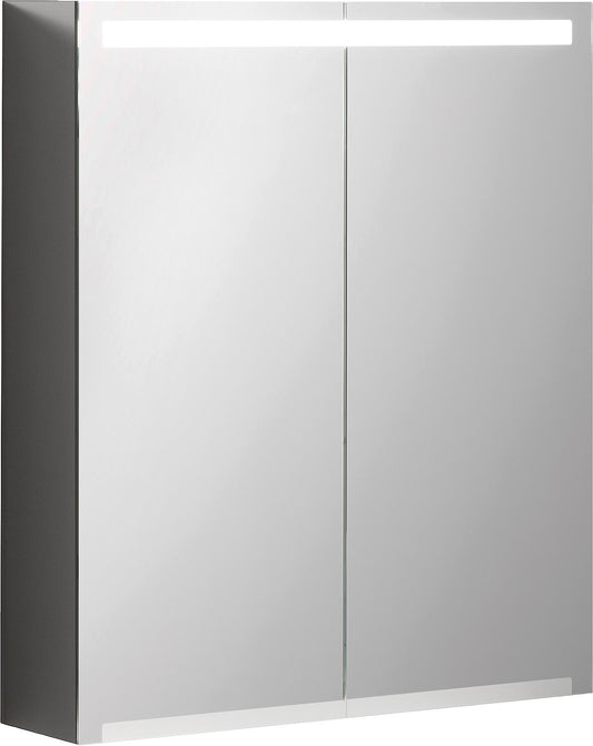 Armoire de toilette Geberit avec éclairage LED, 2 portes, 600 x 700 x 150 mm