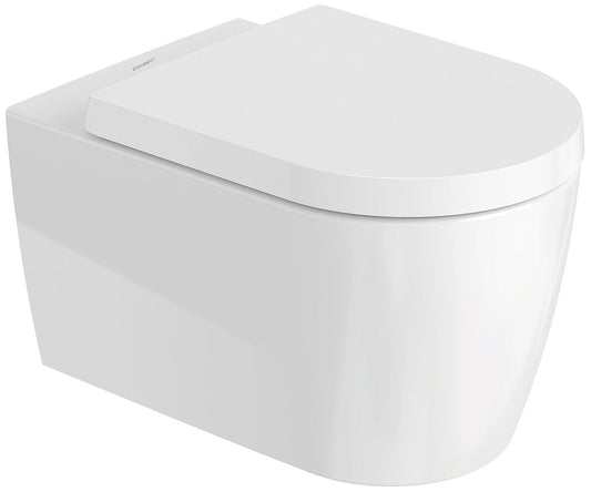 WC suspendu Duravit ME de Starck, à chasse d'eau profonde, avec système WonderGliss, 374 x 355 x 570 mm, sans bride