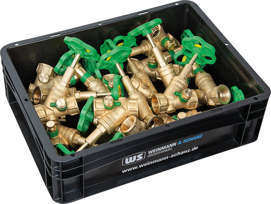 Vannes à siège incliné DN20 (3/4") Pack économique de 15 pièces + boîte WS gratuite !