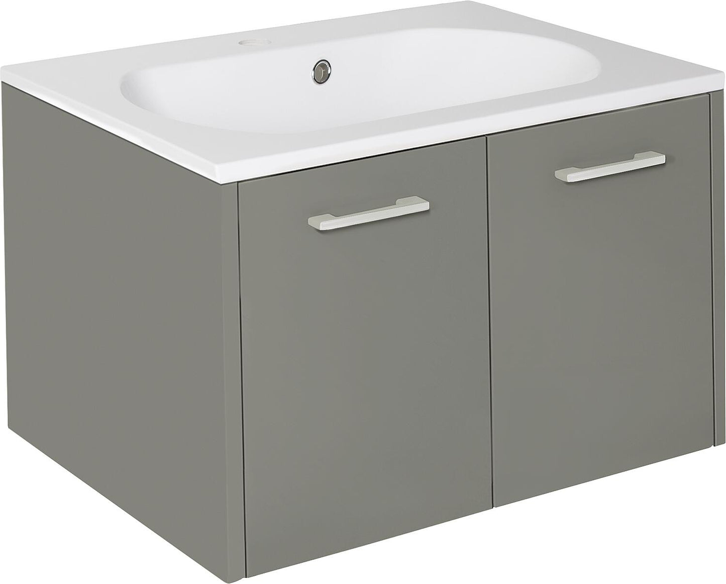 WTU+Mineral cast water heater ENI, Nordic oak, 2 doors, 600x459x500mm