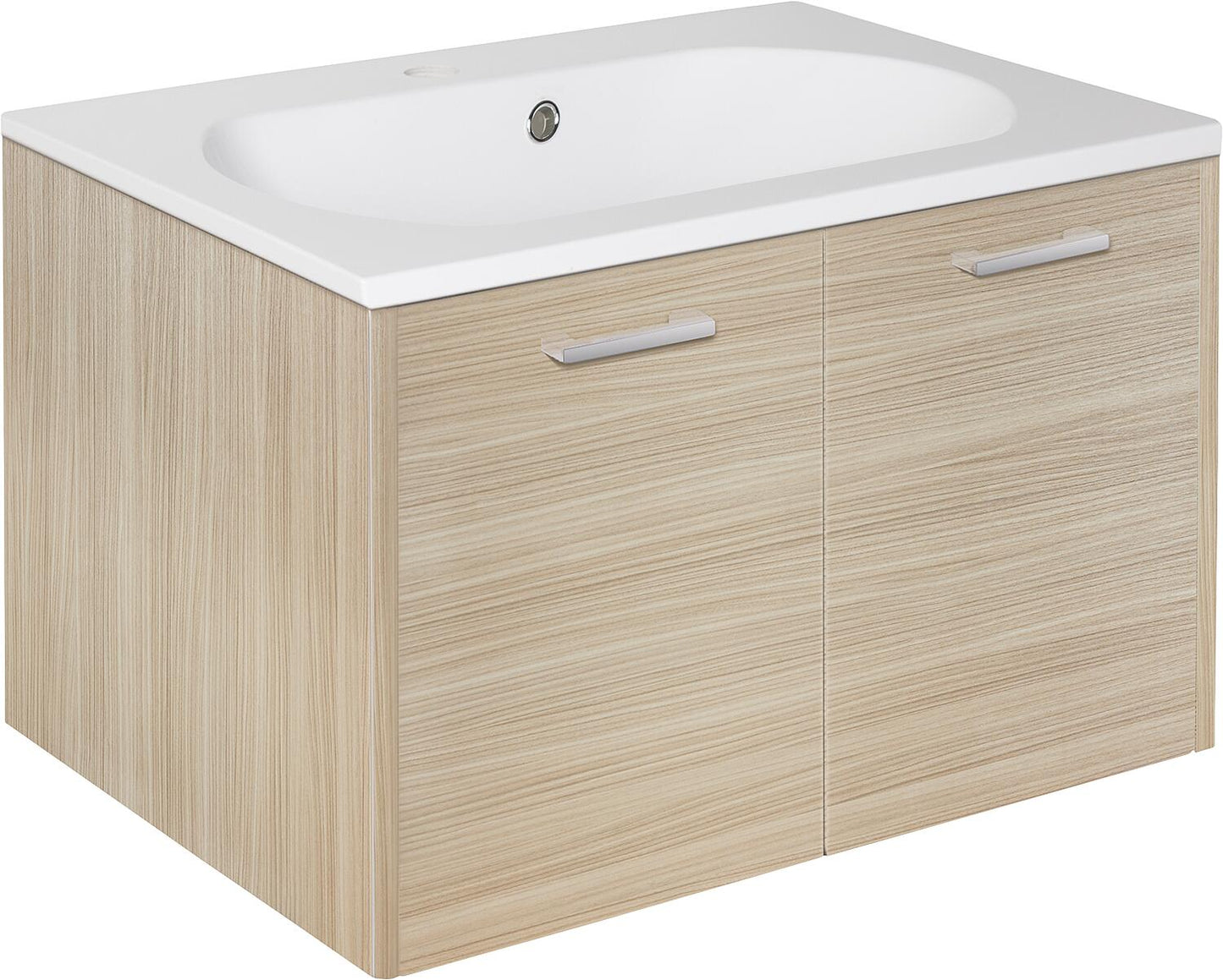 WTU+Mineral cast water heater ENI, Nordic oak, 2 doors, 600x459x500mm