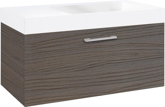 Chauffe-eau en fonte minérale WTU+ELISA, chêne Thea, 1 tiroir, 905 x 534 x 505 mm