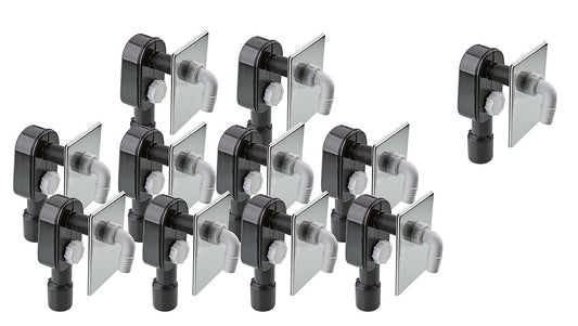 10 siphons encastrés pour appareils DN 40/50 + 1 gratuit