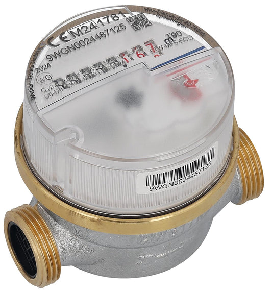 Hot/cold water apartment water meter ETW-ECO Qn 2.5, L 130mm DN20(3/4")