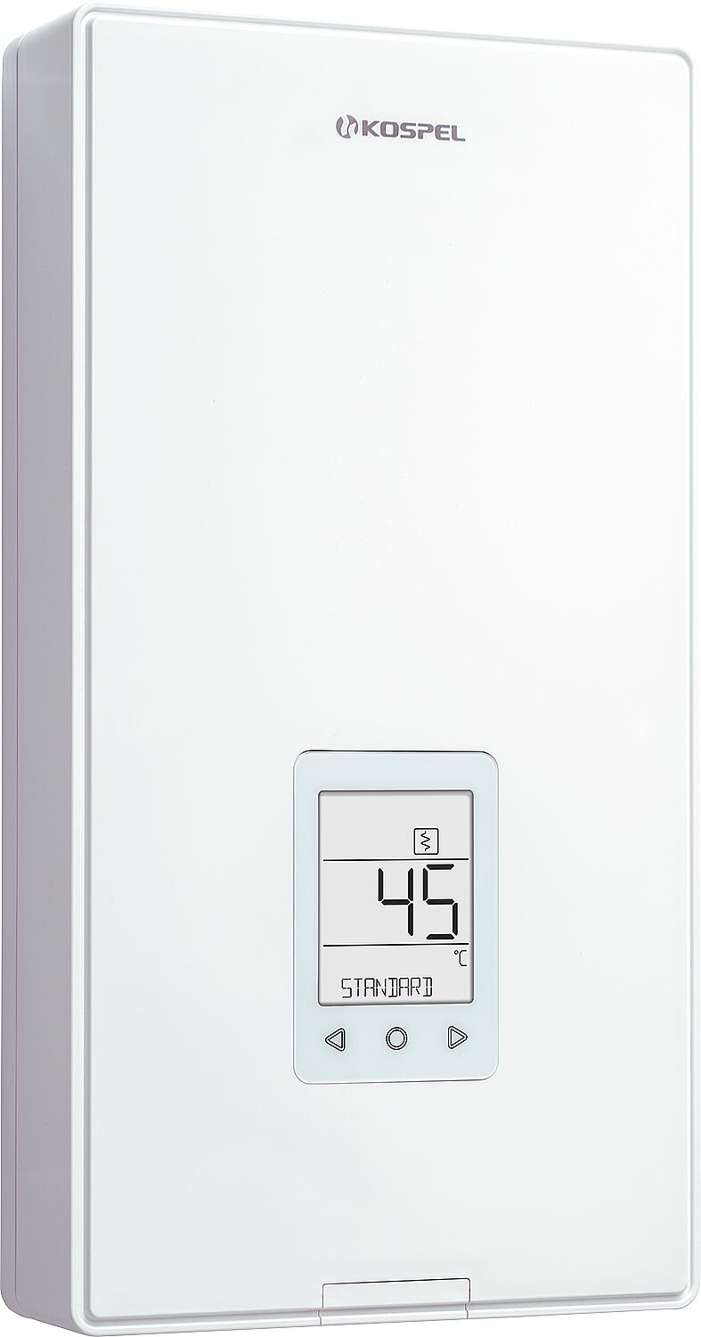 Kospel PPE4.M electronic instantaneous water heater, LCD 17/18/21/24 kW, 400 V
