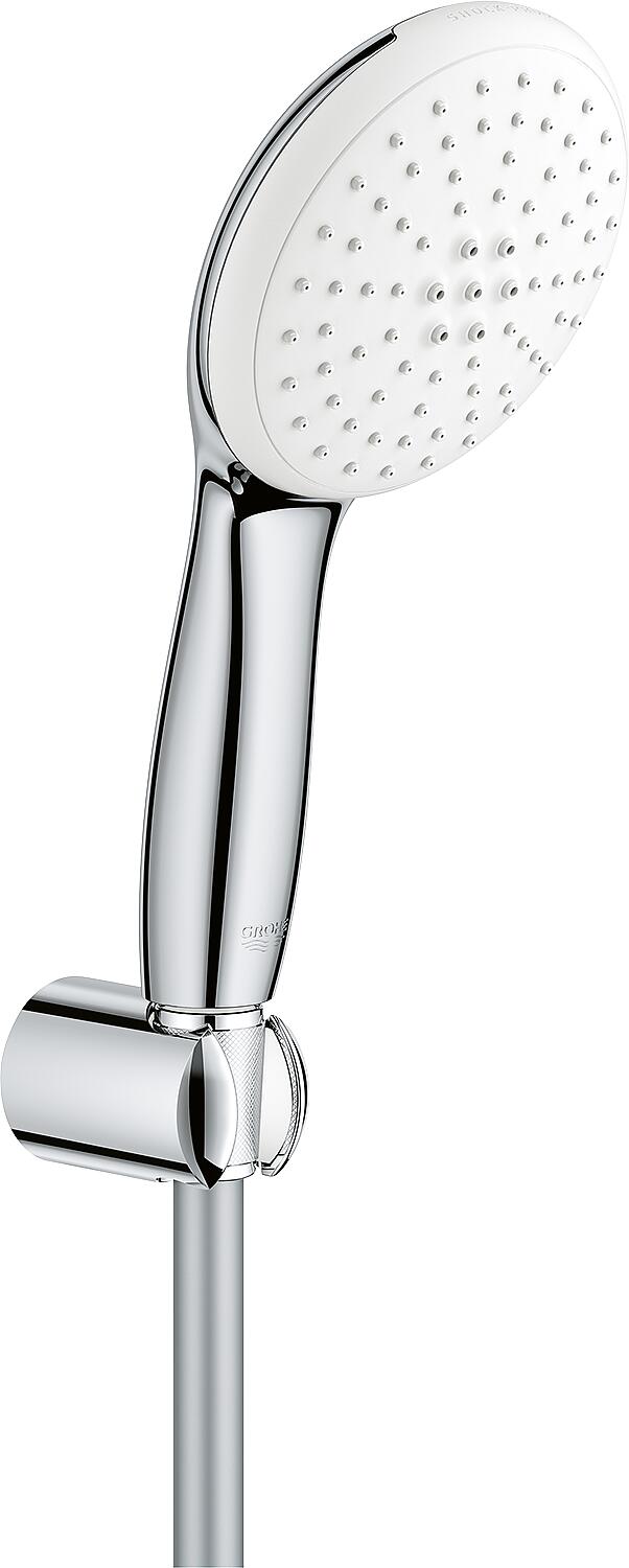 Brausegarnitur Grohe Tempesta 110, verchromt, 2 Strahlarten, Brausehalter, Schlauch