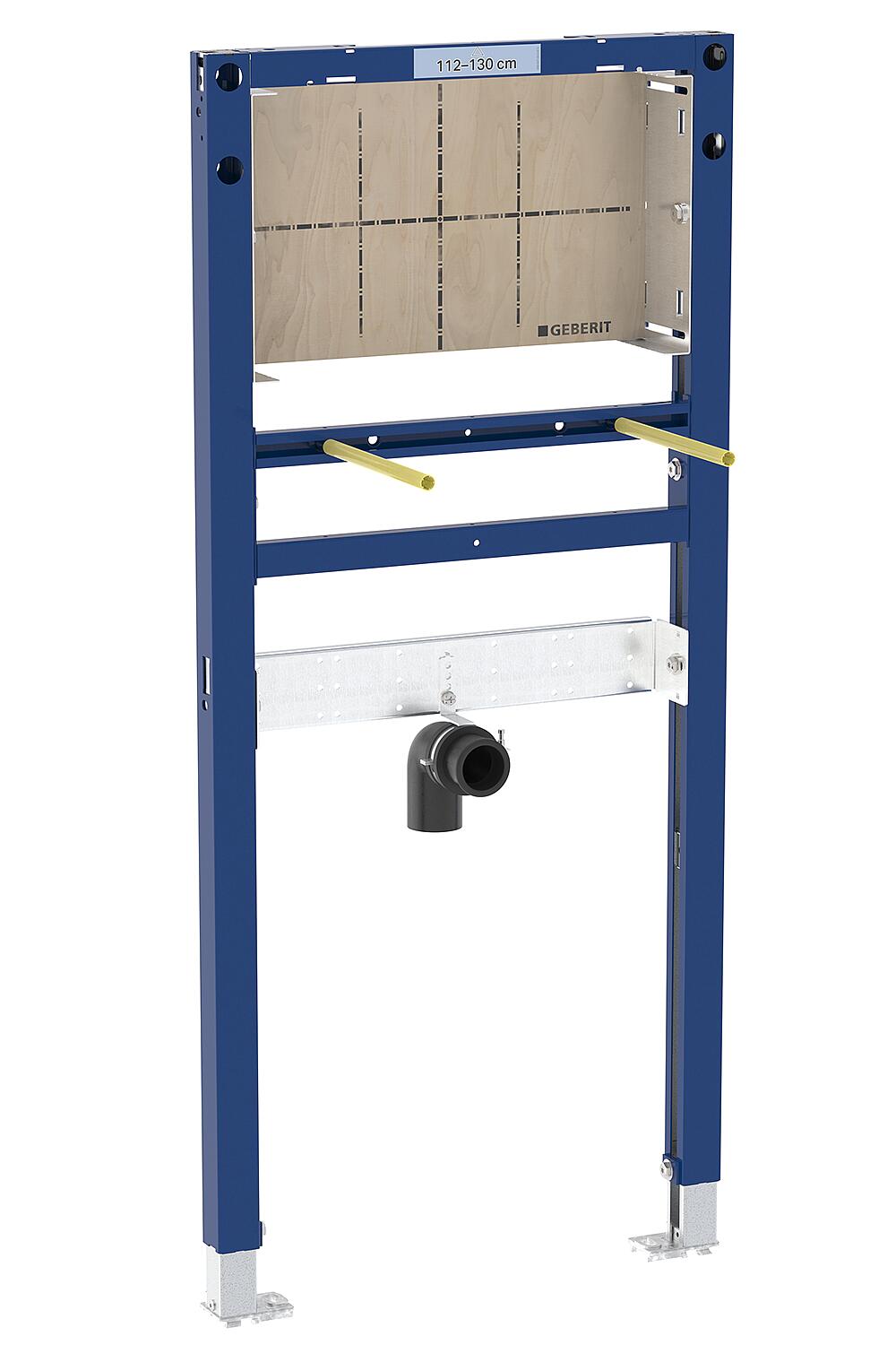 Élément Duofix pour lavabo, 112-130 cm pour robinet mural encastré