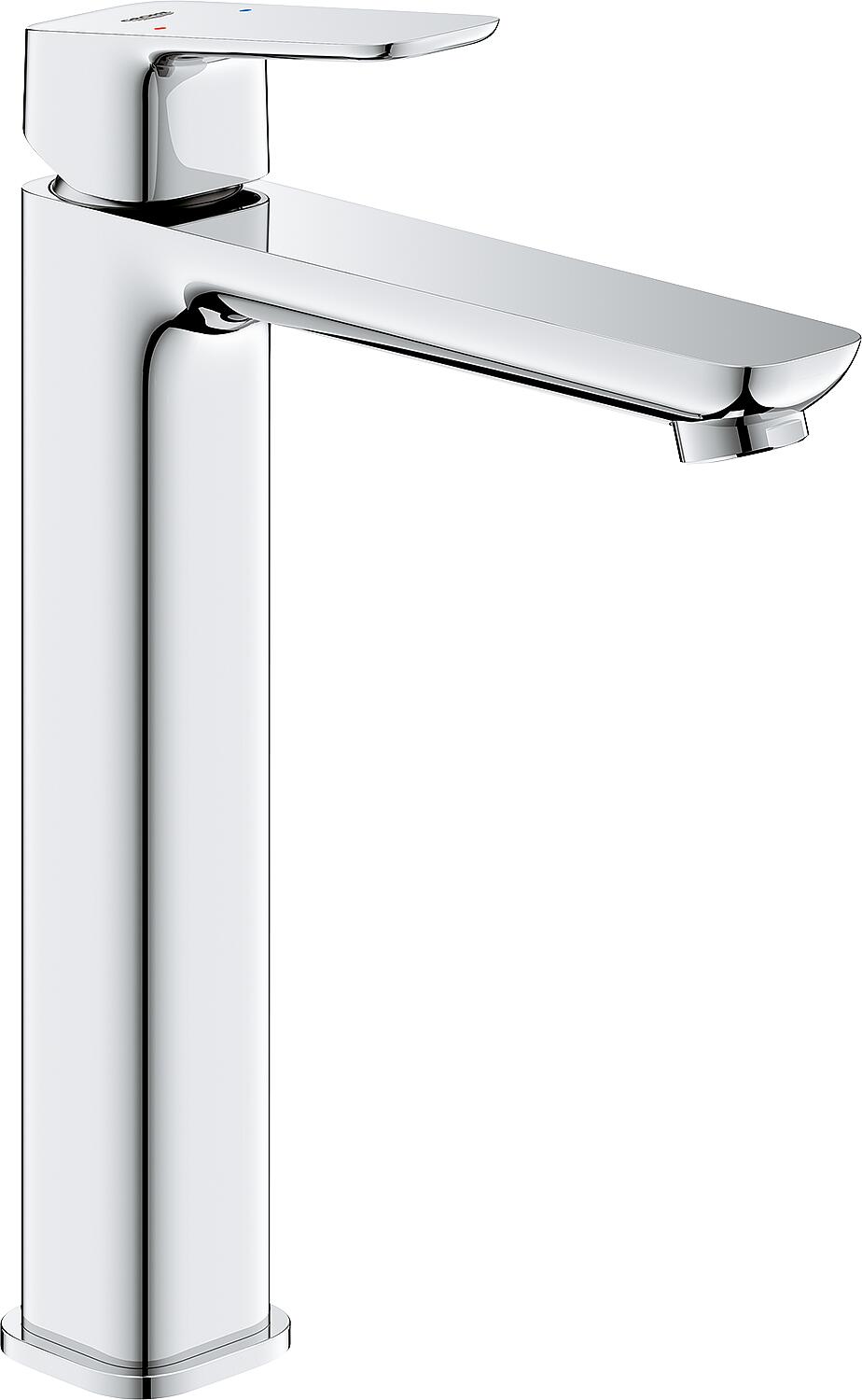 Grohe Cubeo XL-Size basin mixer, 161 mm projection, chrome, without waste fitting