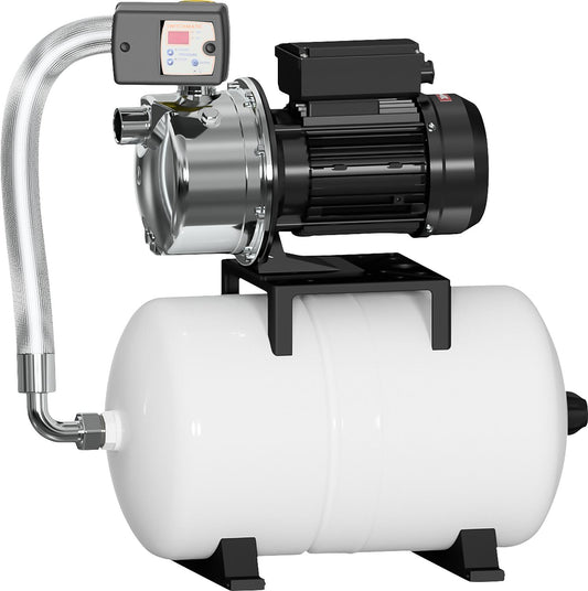 Hauswasserwerk evenes mit Druckschalter und Trockenlaufschutz