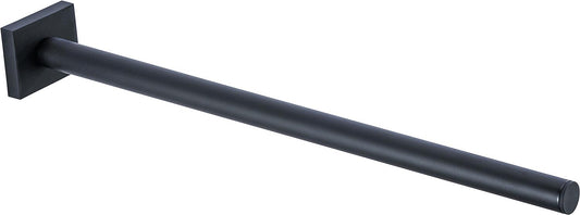 Elean nero single-arm towel rail, brass, black