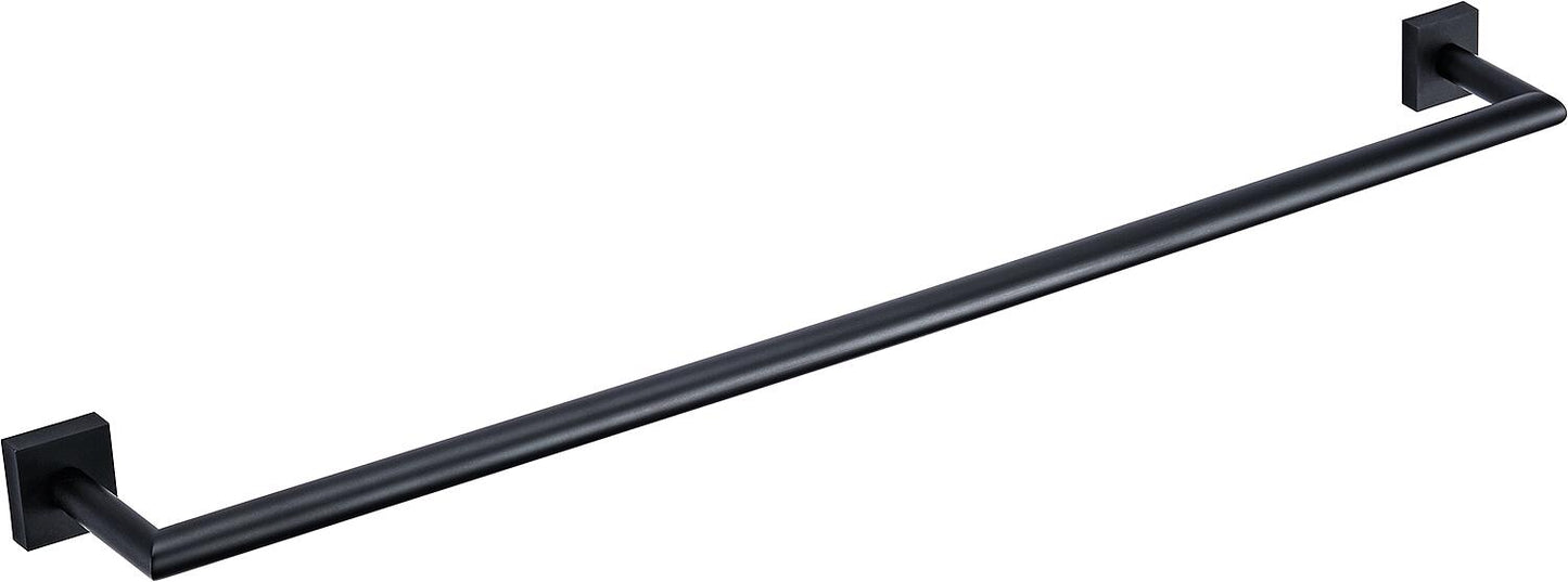 Towel rail 600 mm Elean nero brass black