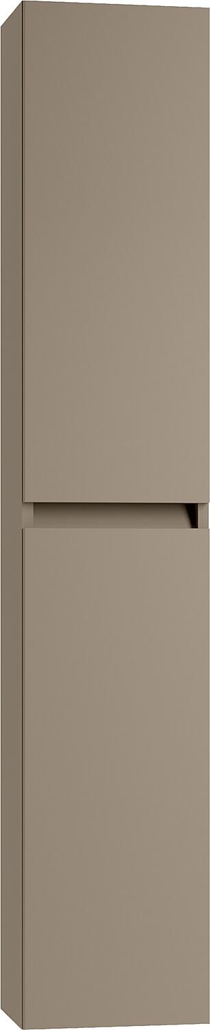 Kora 2.0 tall cabinet with 2 doors, anthracite matt lacquered, 300x1600x270mm