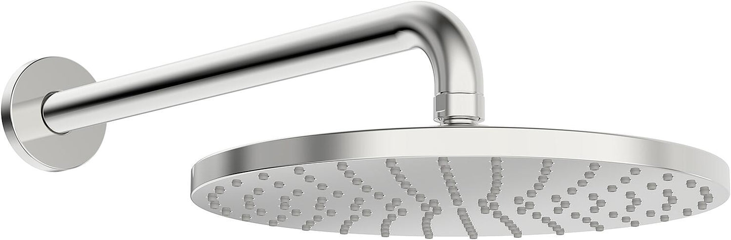 Hansa Hansaviva shower head Ø: 250mm chrome incl. wall connection pipe projection 348mm