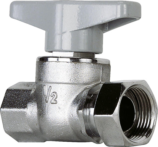 Kugelhahn, IG x Überwurfmutter mit Flügelgriff