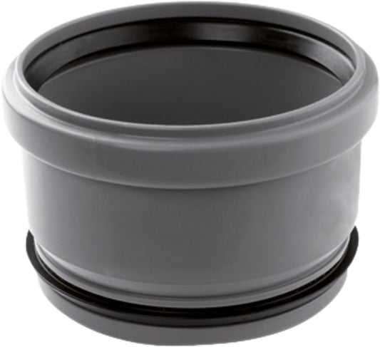 Réducteur interne d'eaux usées DN 125 x 110, concentrique, pour tuyaux HT et KG