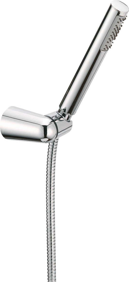 Evelia hand shower set with stick hand shower and hose, chrome